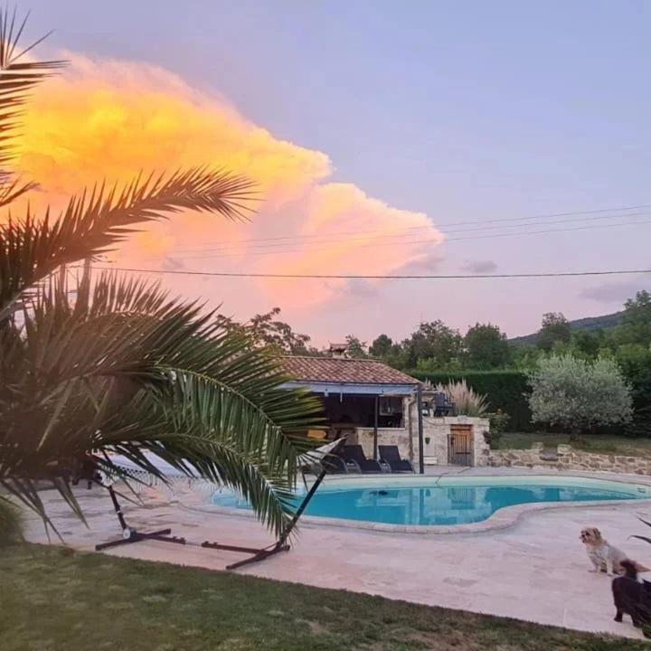 La Babounette Jaujac Bagian luar foto
